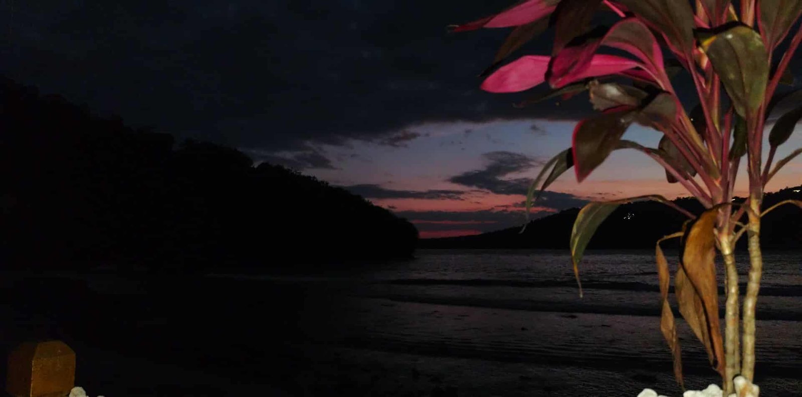 Sunset at Beach House on Gamat Bay